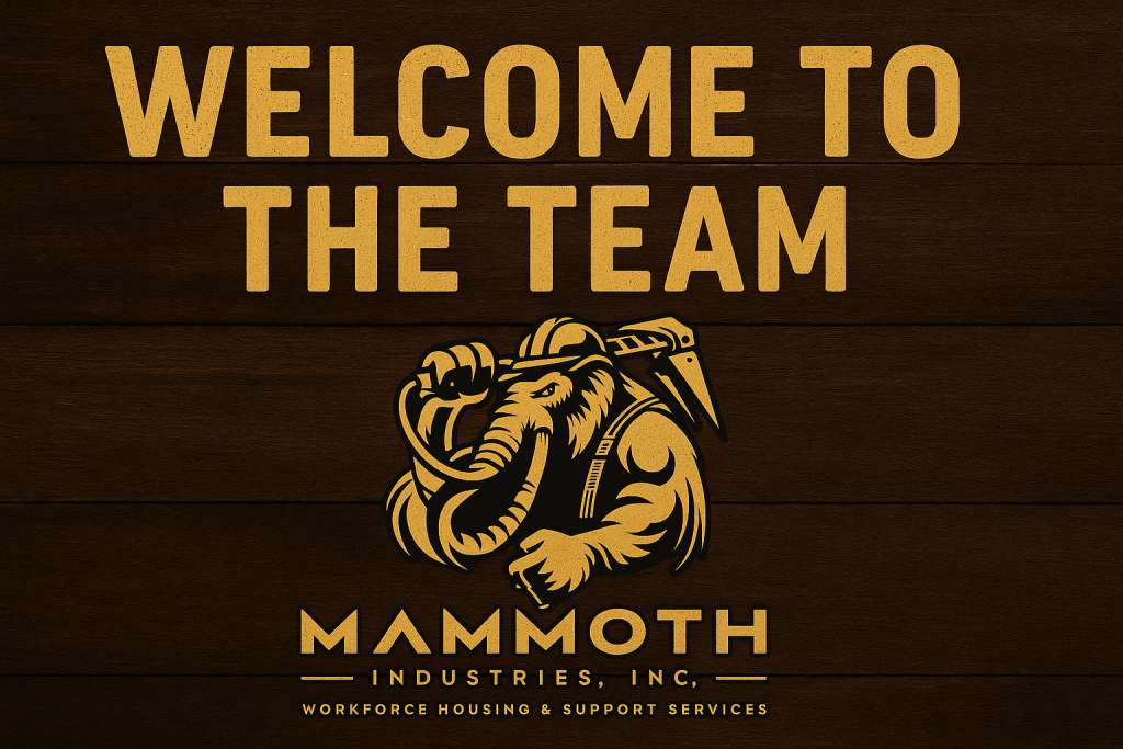 Welcome to the Mammoth Team!