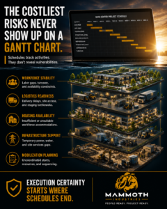 The Costliest Risks Never Show Up on a Gantt Chart